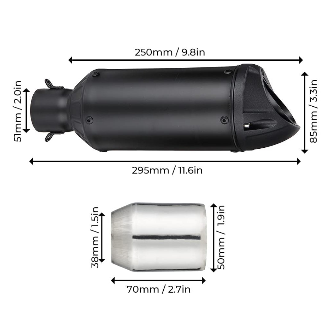 Motorcycle Custom Exhaust #3 (51mm