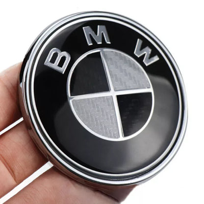Aftermarket Front Bonnet & Rear Boot Emblem / Logo: BMW (82mm/74mm)