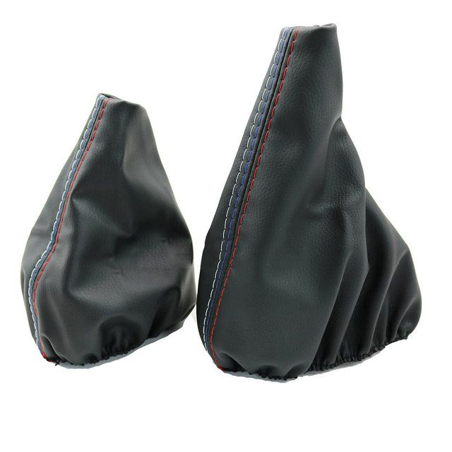 Gear Knob Boot & Handbrake Cover Compatible with BMW E30 E34 E36 E46 Z3