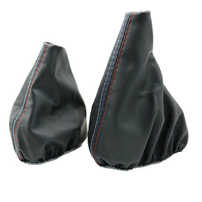 Gear Knob Boot & Handbrake Cover Compatible with BMW E30 E34 E36 E46 Z3