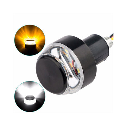 LED Motorcycle Bar End Indicator and Running Light Set (22mm)