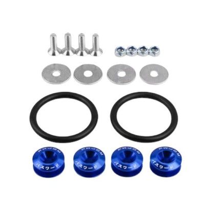 Quick release kit for Bumpers: Fixing Clips/ O-Rings/ Fasteners