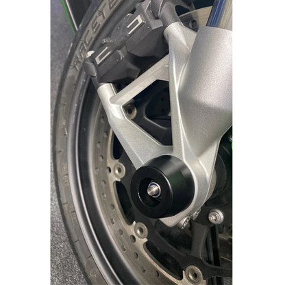 MC BMW S1000R/RR & S1000XR Black Axle Slider Set (2010-)