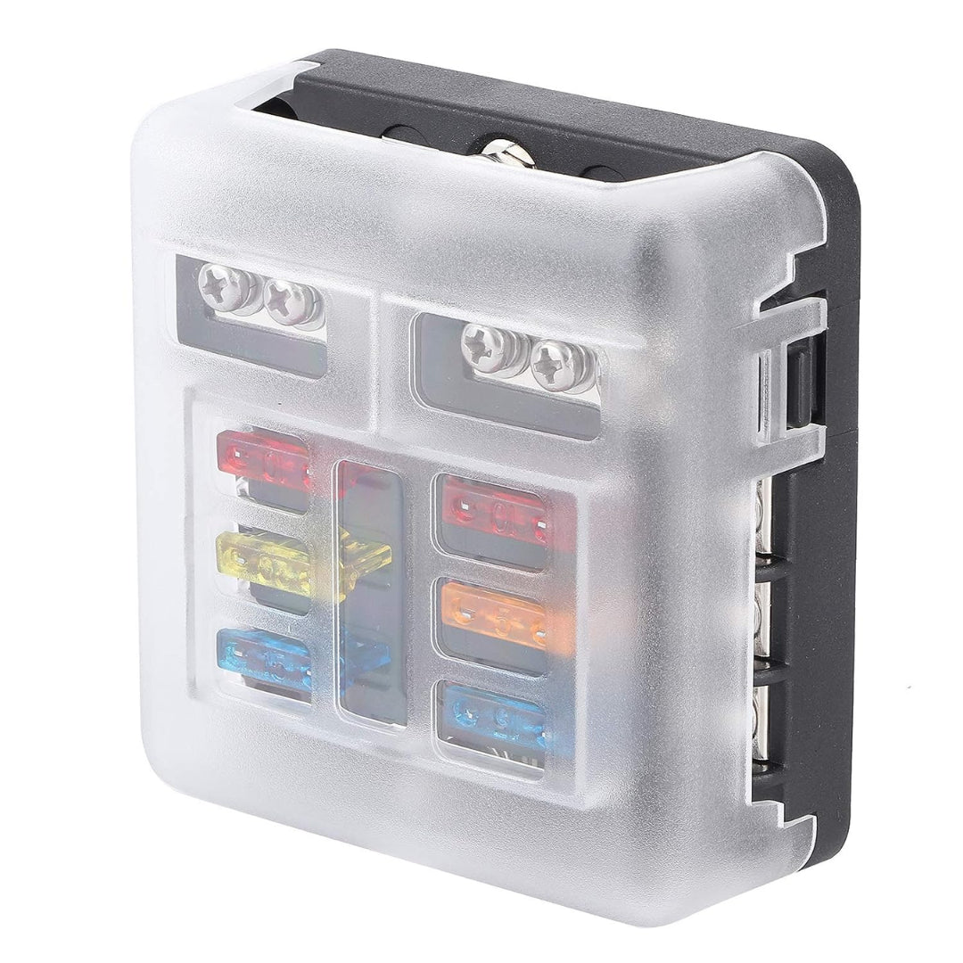 Automotive 6-Way Fuse Box