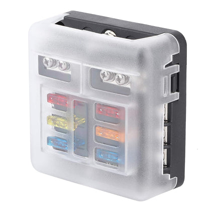 Automotive 6-Way Fuse Box