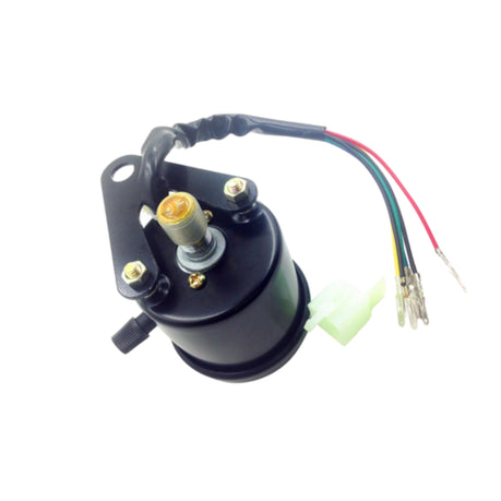 Black Round Motorcycle Speedometer
