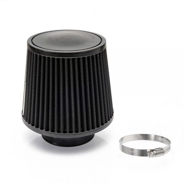 Cold air intake 76mm filter black