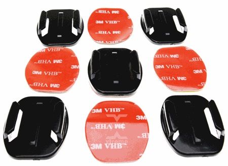 Pads Sticker Flat Mounts Accessories for GoPro