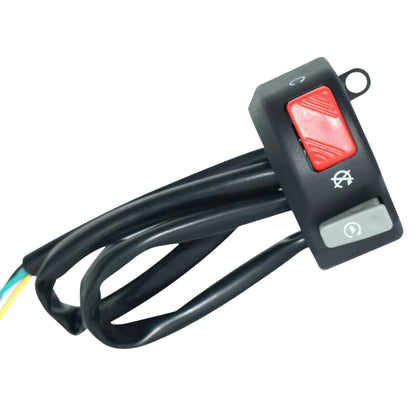 Handlebar Mount Switch: ON/OFF & Start Switch (22mm)
