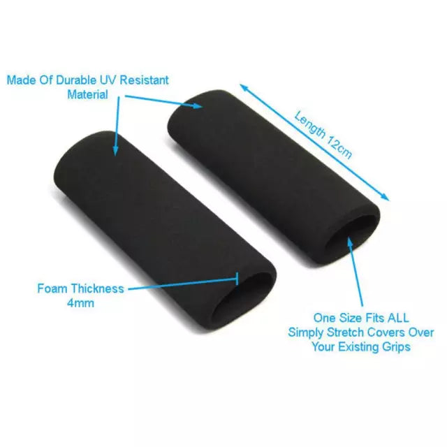 MC Universal Motorcycle Slip-On Foam Grips