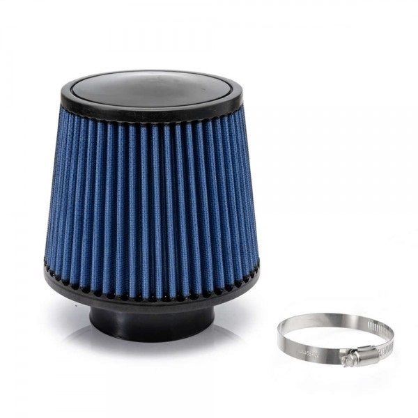 Cold air intake 76mm blue filter