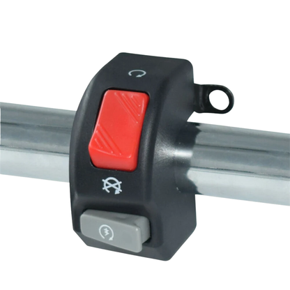 Handlebar Mount Switch: ON/OFF & Start Switch (22mm)