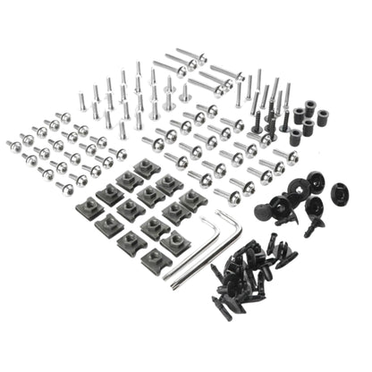 Fairing Bolt Kit Compatible with BMW S1000RR: 155-Piece (2009-)