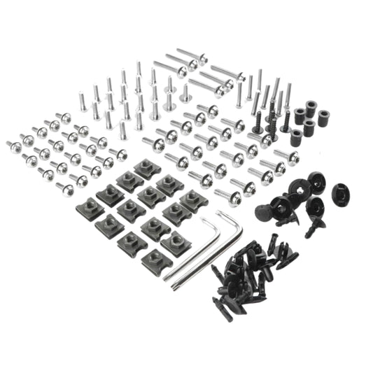 Fairing Bolt Kit Compatible with BMW S1000RR: 155-Piece (2009-)