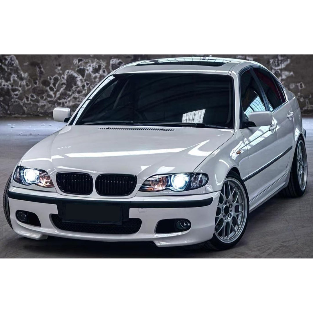 Aftermarket Side Skirt Set Compatible with BMW E46 Sedan - 4 door (MT)