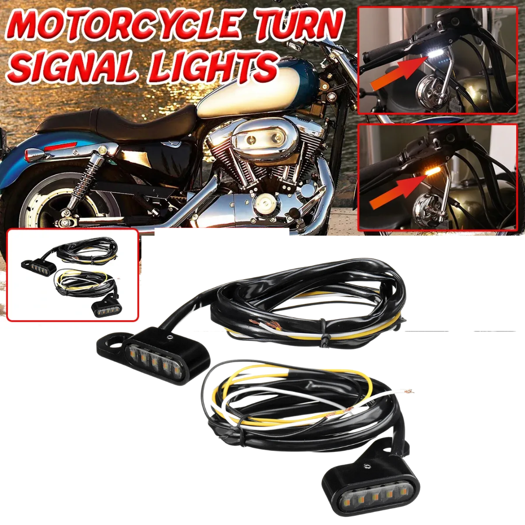 Custom Indicator & Running Light Set: Harley Sportster 883 / XL1200