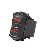 LED Digital Dual Voltmeter (12-24V)