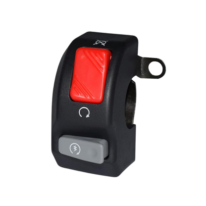 Handlebar Mount Switch: ON/OFF & Start Switch (22mm)