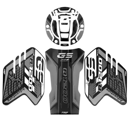 MC BMW R1200GSA LC Tank, Fuel Cap, Knee Pads Sticker Kit (2013-)