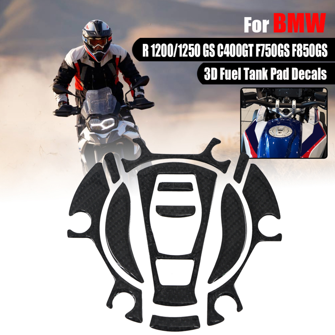 Tank Fuel Cap Sticker Pad - Compatible with BMW R1200/1250GS & F750/850GS