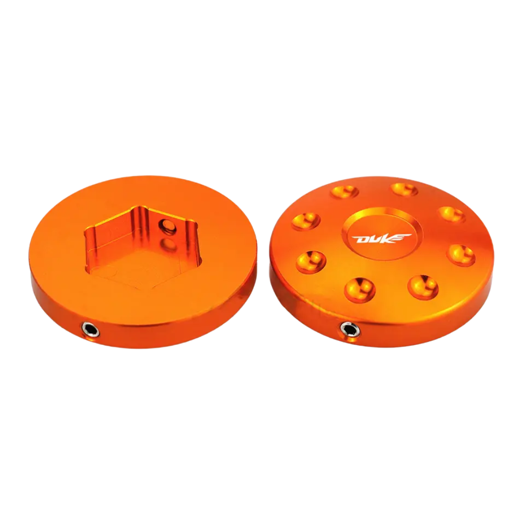 CNC Front Fork Suspension Top Cover for KTM 125-1290 DUKE (2-Piece)