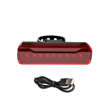 Rechargeable Waterproof Safety Warning Bicycle Light