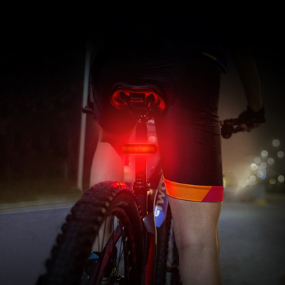 Rechargeable Waterproof Safety Warning Bicycle Light