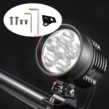 Complete Motorcycle Spotlight Set