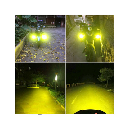 Complete Motorcycle Spotlight Set