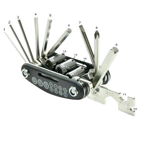 Multifunction Mobile Repair Tool - 16-in-1