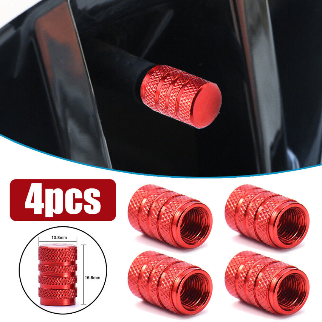 Aftermarket Tyre Valve Caps (4-Piece)