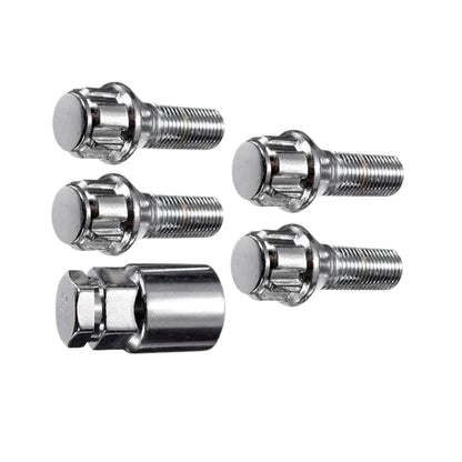 Rim Lock Nut Set: 14x1.5mm (1 Pack)
