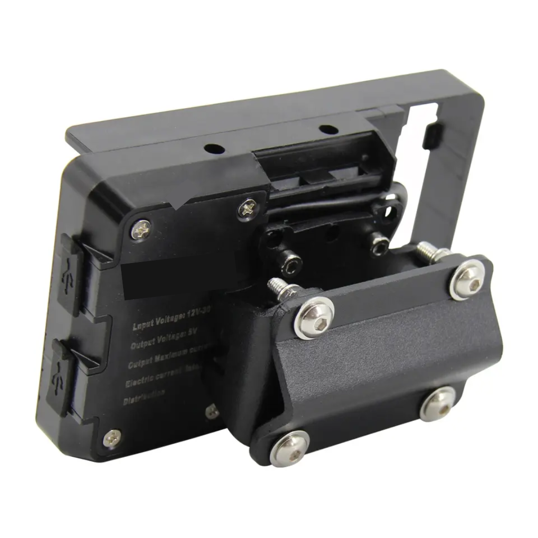 Dual USB Phone Holder & Bracket Compatible with Yamaha Tenere 700