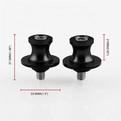 Universal Motorcycle Swingarm Slider Spools/Paddock Stand Mount