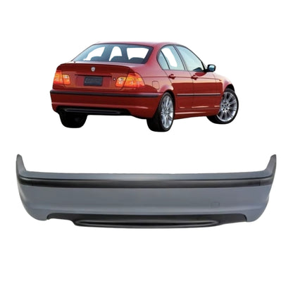 Aftermarket Rear Bumper Compatible with BMW E46 (MT)