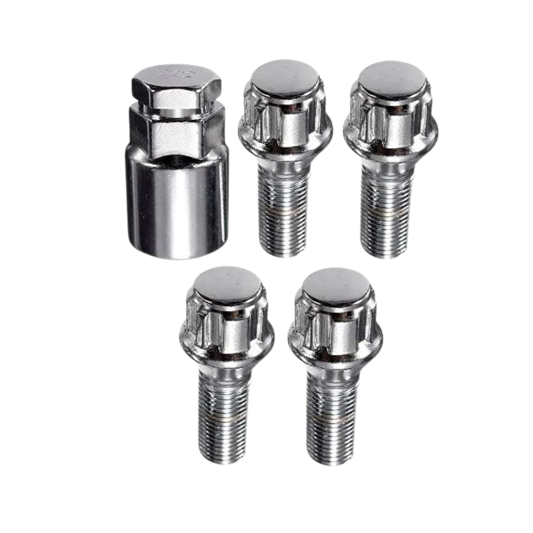 Rim Lock Nut Set: 14x1.5mm (1 Pack)
