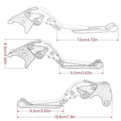 KTM 1290 Super Duke R/GT Foldable Lever - Set