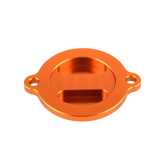 KTM 390 Duke Engine Oil Filter Cover - Orange