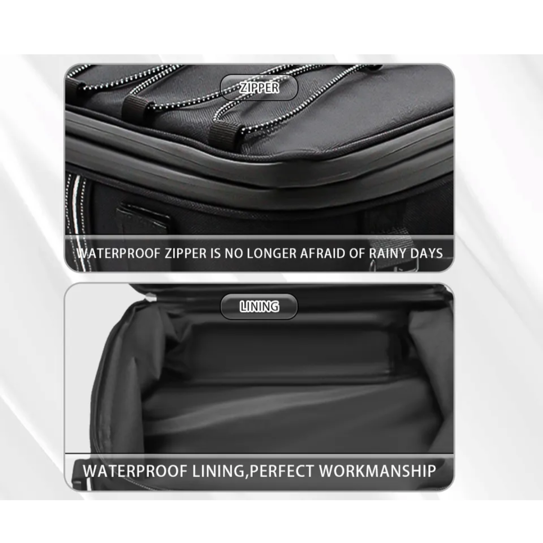 Aluminum Top Box and Pannier Box Top Bag or Tail Bag Set (2x20L)
