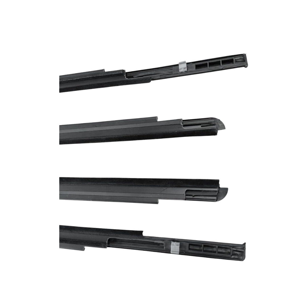 Window Weather Strip Set Compatible with Toyota Yaris 4-Door (2006-2013)