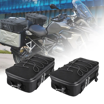 Aluminum Top Box and Pannier Box Top Bag or Tail Bag Set (2x20L)