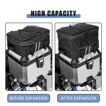 Aluminum Top Box and Pannier Box Top Bag or Tail Bag Set (2x20L)