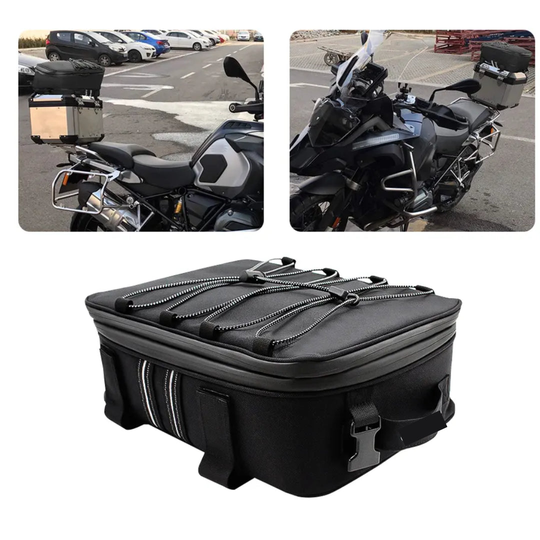 Aluminum Top Box and Pannier Box Top Bag or Tail Bag Set (2x20L)