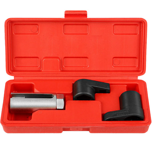 Auto Oxygen Sensor Socket Wrench Set: 22mm (3-Piece)