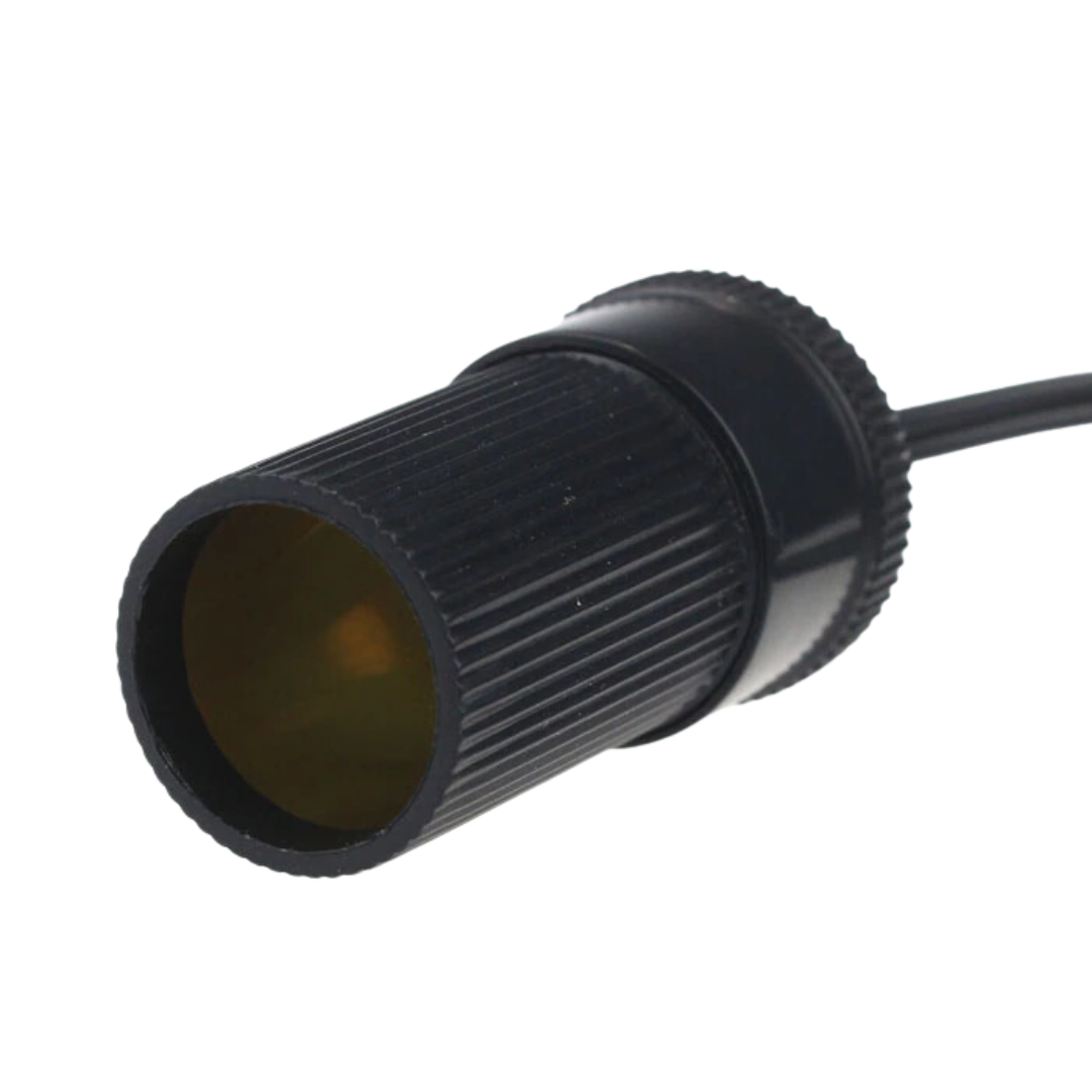 Automotive Male to Female Cigarette Lighter Extension Cable Socket