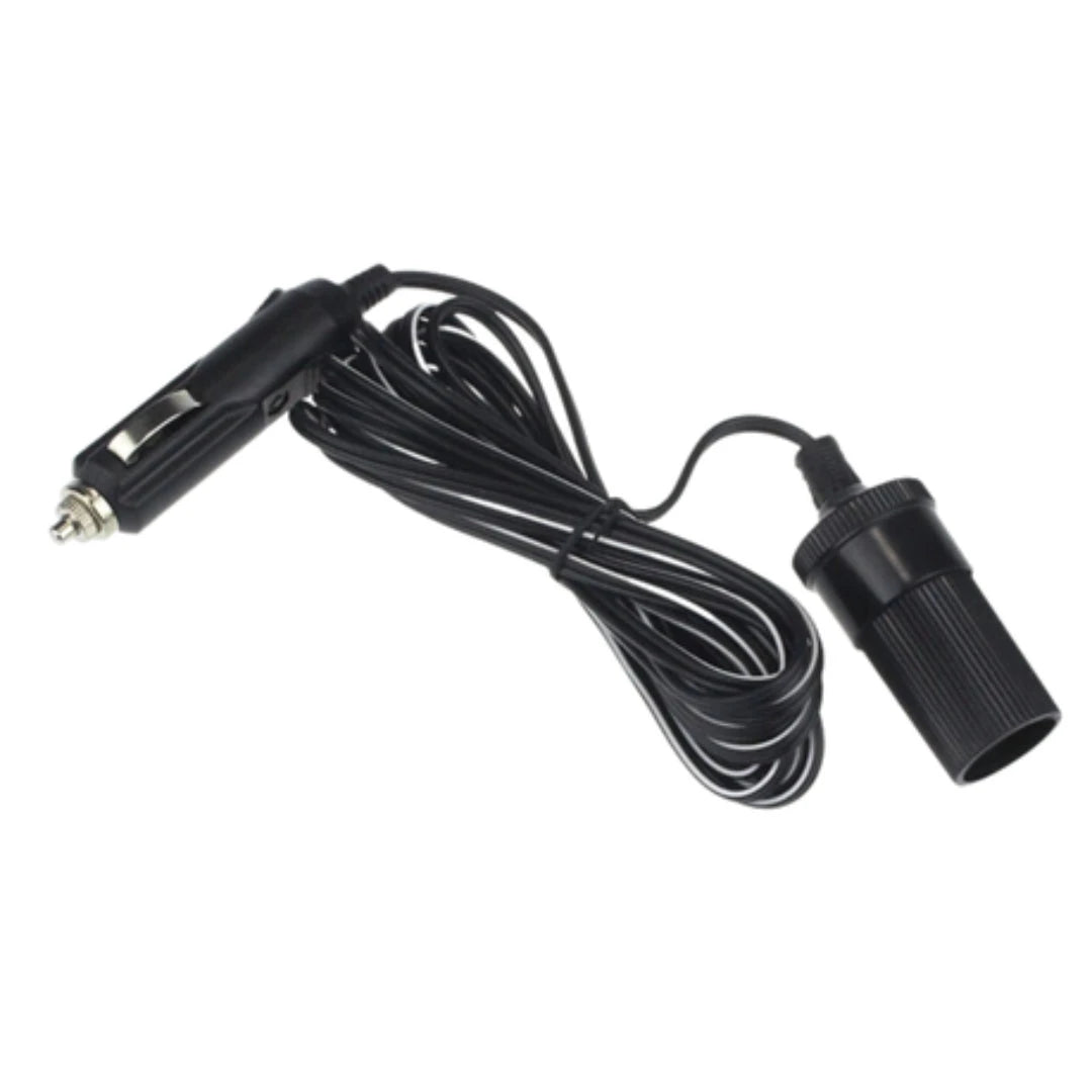 Automotive Male to Female Cigarette Lighter Extension Cable Socket