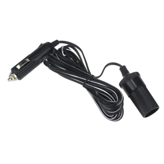 Automotive Male to Female Cigarette Lighter Extension Cable Socket