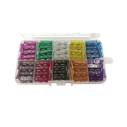 Automotive Blade Fuse Kit with Holder 12V (100 Piece)
