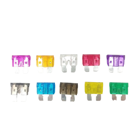 Automotive Blade Fuse Kit with Holder 12V (100 Piece)