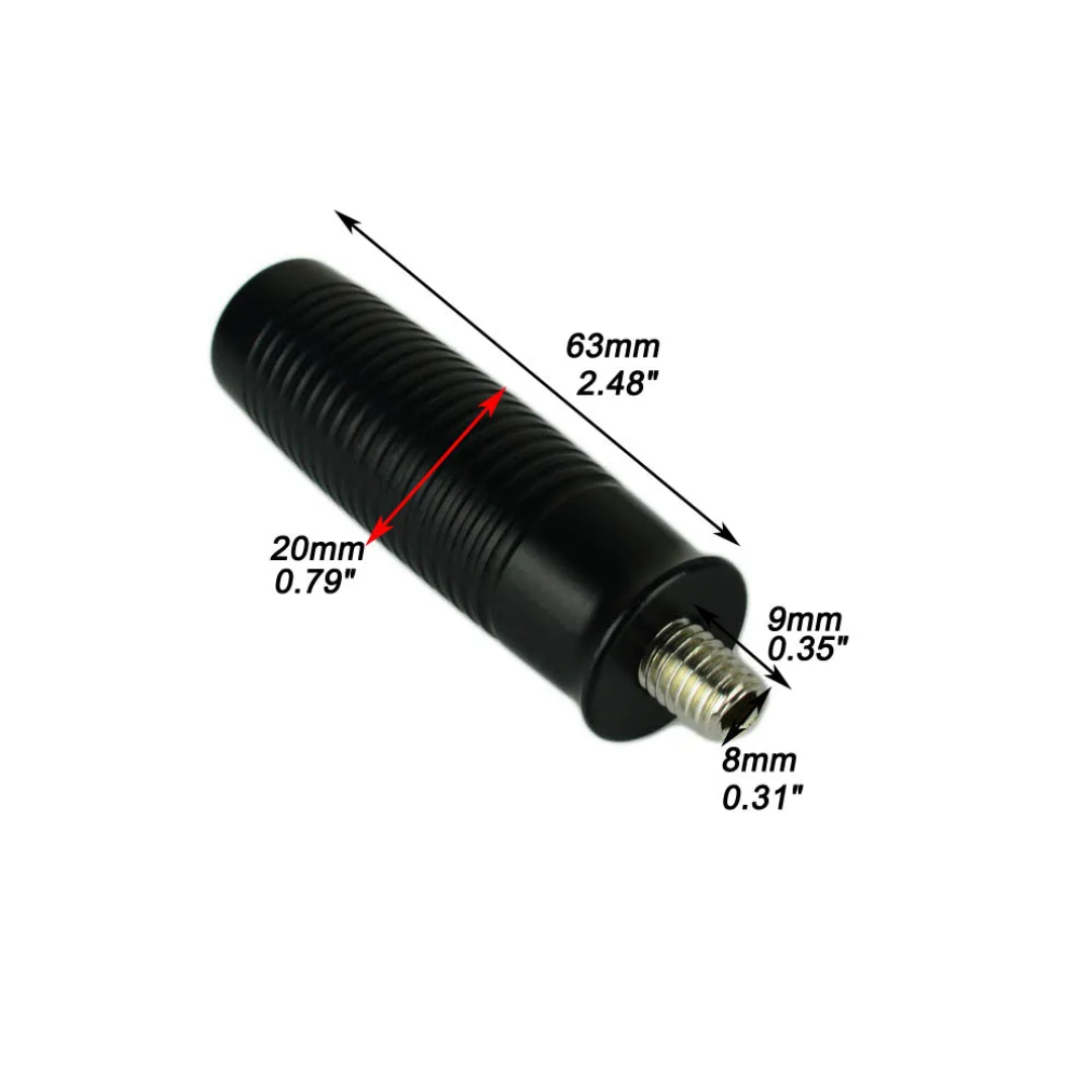 Grips/ Foot Pegs & Lever Tip Set Compatible with Harley Models #2